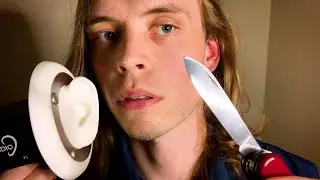 ASMR Deep Ear Cleaning Exam & Close Whispering (multi-tool, ear to ear, doctor roleplay)