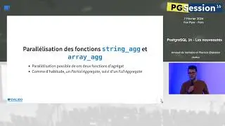Les nouveautés de PostgreSQL 16 - par  Pierrick Chovelon et Arnaud de Vathaire, Dalibo