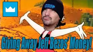 Giving Away Millions Of Jeff Bezos' Cash! 