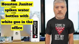 Mexican Janitor creates his own protein shake at work