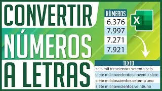 😱 ¡MAGIA en Excel! 🤯 Transforma Números en Letras (Fácil y Rápido)