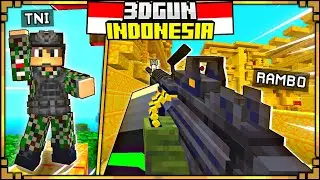 Addon 3D GUN Mcpe Khas INDONESIA - IndoArsenal Mcpe/Mcwin10 1.19.60+