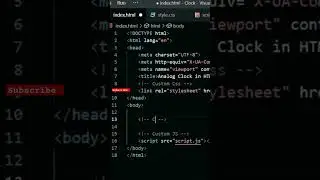 How to create An Analog clock Using HTML CSS AND JAVASCRIPT 