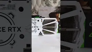 GALAX GeForce RTX 4060 Ti 8GB EX White 1-Click OC - Unboxing 