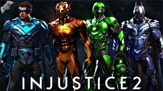 Injustice 2 - EPIC METAL SHADERS SHOWCASE!