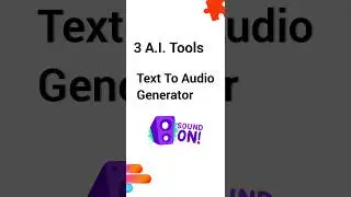 3 AI Tools for Text To Audio Generator FREE