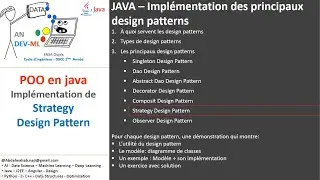 POO en java Implémentation de Strategy Design Pattern