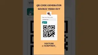 QR code generator | API | Javascript | 