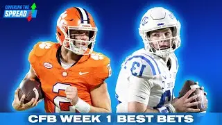 College Football Week 1 Best Bets | Covering the Spread