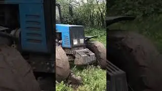 Belarus 1221 Tractor: Conquering the Marshlands in Action