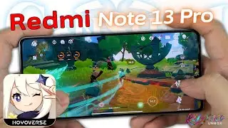 Redmi Note 13 Pro Genshin Impact Gaming Review | FPS & Battery Drain test