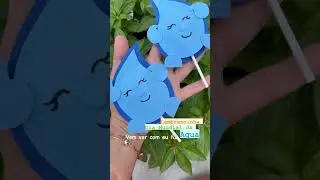 Lembrancinha para o dia mundial da água #voltaasaulas #artesanato #diy #artesanatofeitoamao