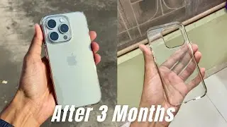 Review of Spigen Transparent TPU Case for iPhone 15 Pro | Hindi