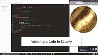 {jQuery for Beginners} Rotating a Coin