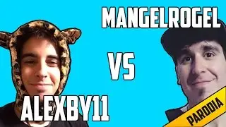 MEJORES MOMENTOS DE ALEXBY11 Y MANGEL | PELEAS EPICAS DE YOUTUBERS | PARODIA