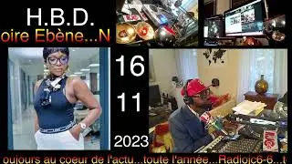 Bonjour à tous et, radiojc6-6...souhaite un joyeux anniversaire à Noire Ebène de la Côte d'Ivoire.