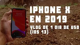 IPHONE X EN 2019 | TEST DE BATERIA (iOS 13) | AndroOne