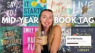 I've read 32 books so far this year | mid-year book tag + mid-year wrap up