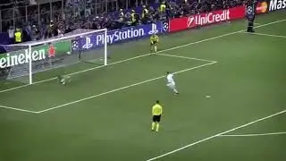 penaldog slips after penalty kick .   #penaldo
