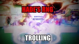 Trolling With RARE AURAS In ROBLOX HADE’S RNG