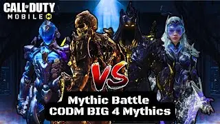 Call of Duty Mobile Mythic War ~ The BIG 4 Comparison