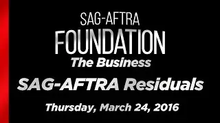 The Business: SAG-AFTRA Residuals