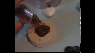 Плавка стеклянного боя в микроволновке. Часть 2. _ Melting cullet in the microwave. Part 2.