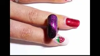 Strong Effect Magnetic Stick Nail Art #shorts