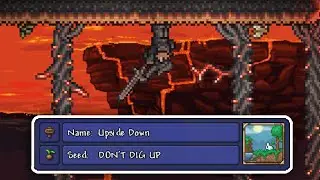 DON'T DIG UP - Terraria's SECRET upside down seed...