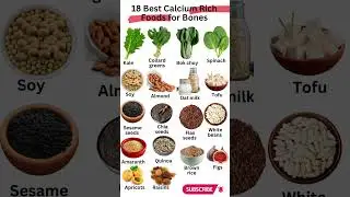 18 Best Calcium Rich Foods for Bones 