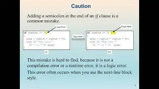C++ Programming: Selection Statement or Decision Control Structure in C++ with example code