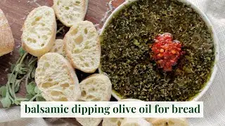 Olive Oil Bread Dipping Oil - Homebody Eats