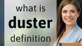 Duster • what is DUSTER definition