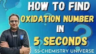 Find Oxidation Number in 5 seconds | Oxidation Number Trick | How to find Oxidation Number Easily