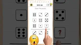 BT4 ( Level 289,290 ) solutions| Brain test 4 game solve Answers| #dice #shorts #challenge #brain