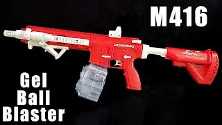 M416 Electric Splatter Ball Blaster -  Gel Ball Blaster