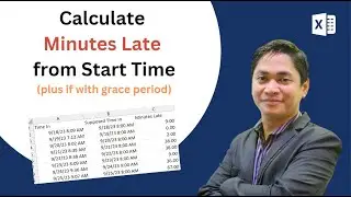 Calculate Minutes Late (also if with Grace Period)