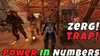 When A ZERG Makes A TRAP Base! | RUST TRAP BASE