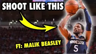Malik Beasley Basketball Shooting Form