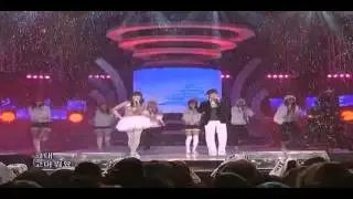 UNBELIEVABLE!!     Kangminkyung&Parkjiheon - Happy Together @SBS Inkigayo 인기가요 20081 Amazing!!! - HD