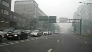 Moscow Traffic & Smoke
