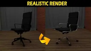 REALISTIC STAINLESS STEEL IN SKETCH UP