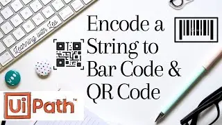 Bar Code Generator|QR Code Generator using UIPath|RPA