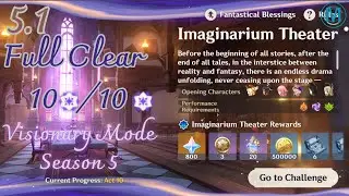 Imaginarium Theater : Visionary Mode Season 5 | Genshin Impact 5.1