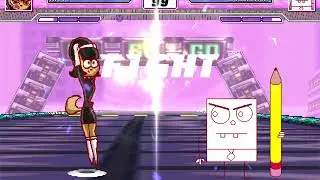 M.U.G.E.N Kitty Katswell vs Doodlebob