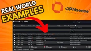 Real World Examples of OPNsense Firewall Rules for a Home Network