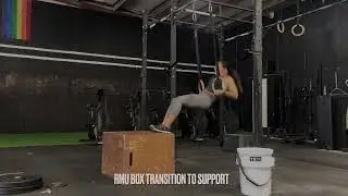 Ring Muscle-up Box Transition to Support