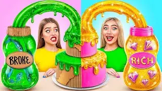 Rich vs Broke Cake Decorating Challenge | Prank Wars by Multi DO Challenge