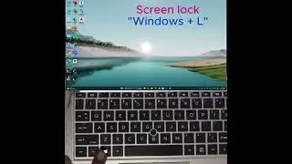 How to lock screen with shortcut key