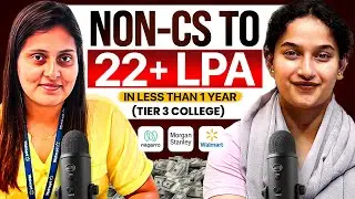 Tier 3(Non-CS) College to cracking Walmart with 22LPA+ Salary in just 1 year | Nagarro to Walmart |